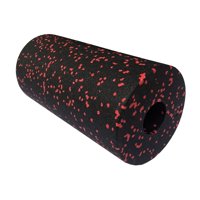 Magideal - Rodillo De Espuma Para Yoga, Herramienta De Masaje De Cuerpo Completo Hueco Firme De 12 Pulgadas Para Ejercicio De Yoga, Recuperación Muscular Después Rojo