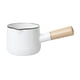 thumbnail image 2 of Cacerola De Leche Esmaltada Con Boca Vertedora, Utensilios De Cocina Pequeños Blancos Para Cocina Casera De Picnic, 2 of 3