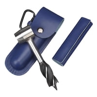 Ioensy - Taladro De Mano Taladro De Carpintería Taladro De Tornillo De Mano Para Herramienta De Camping Azul