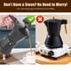 thumbnail image 3 of Cafetera eléctrica SHANGSKY para 6 tazas, 300 ml, aluminio, 480 W, 110 V, 3 of 8