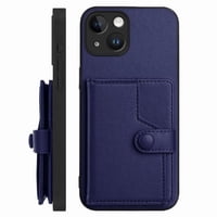 Foxdock Funda Para Iphone 13 Con Bloqueo Rfid - Diseño Elegante Con Cierre De Botón