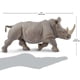 thumbnail image 3 of Figura Safari Ltd., rinoceronte blanco, 12,5 cm, modelo de plástico, modelo de 1 año o más, 3 of 7
