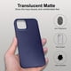 thumbnail image 2 of Frosted Phone Case For IPhone12 Series (Blue/Black/White), 2 of 3