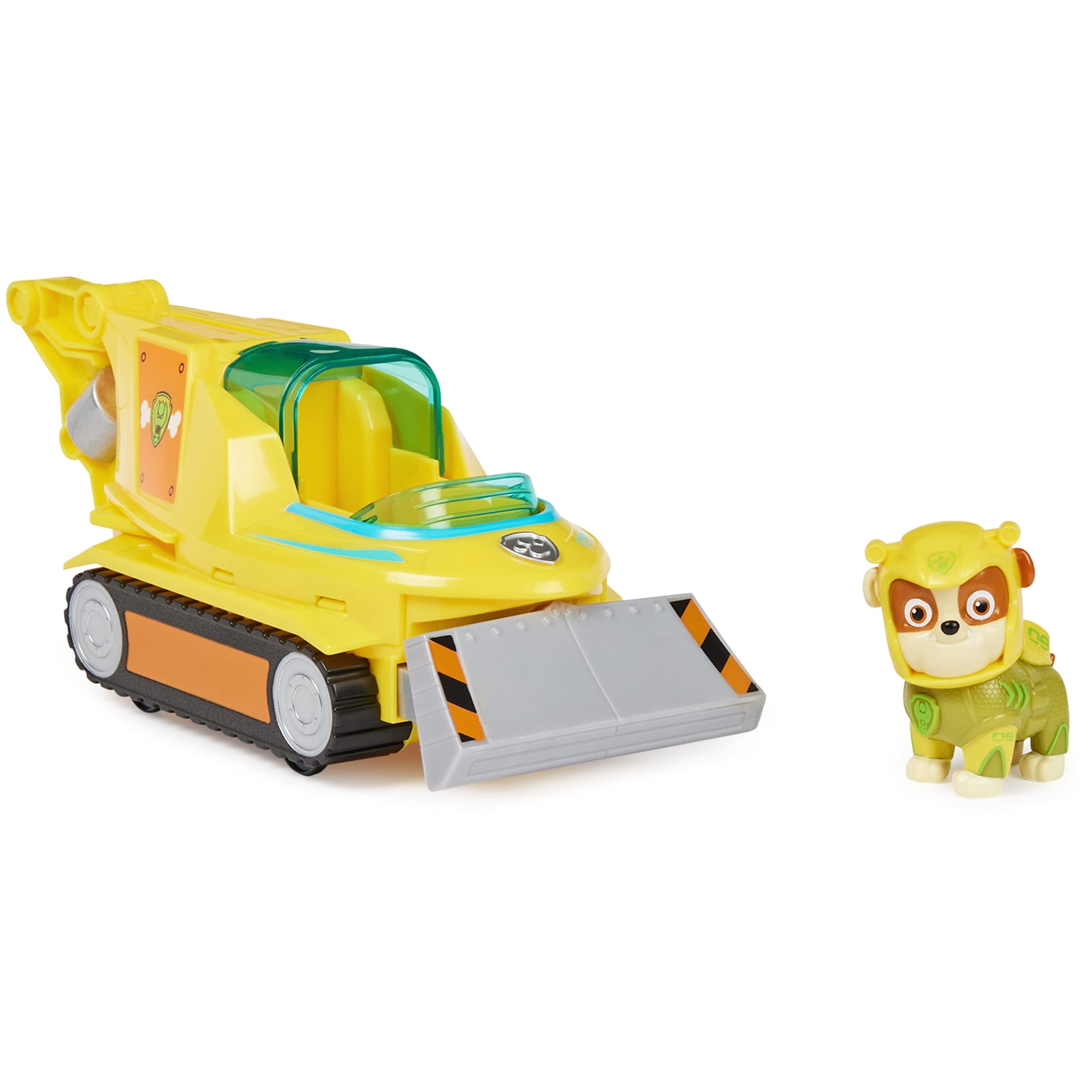 Vehículo De Juguete Paw Patrol Aqua Pups Rubble Hammerhead Shark