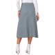 thumbnail image 3 of INSPIRE CHIC Falda de Suéter de Mujer Otoño Invierno Elástica de Cintura Alta Falda Midi de Punto A-Line con Bolsillos S Gris, 3 of 6