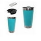 thumbnail image 3 of Vaso Térmico Acero Bebidas Frías / Calientes Con Destapador Color CELESTE., 3 of 3