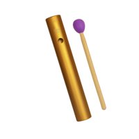 Bothyi - Tubo Wah De Aleación De Aluminio Fácil De Jugar Fiesta Adultos Regalos Para Niños Juguete Musical Naranja