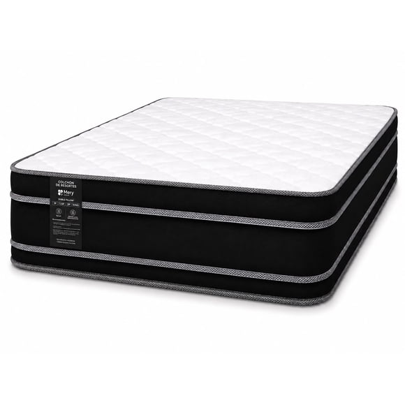 Colchon Super King Side Mery Duoflex Resortes — Double Pillow Top Edition