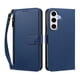 thumbnail image 1 of Funda Tipo Billetera para samsung galaxy S24 FE con Soporte y Bolsillo con Cierre Azul profundo, 1 of 1
