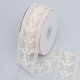 thumbnail image 1 of suxuMhao Cinta Decorativa Bordada con Encaje Floral, Beige 1.77in X 10yd, Cinta de Tela de Algodón y Poliéster Suave, Cinta para Manualidades/ramos para Envolver Regalos, Suministros Elegantes de, 1 of 4