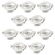 thumbnail image 1 of Pack 10 Foco Basculante Led Embutido Spot 6.5W Frío Redondo, 1 of 3