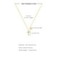 thumbnail image 2 of Collar HESHPAWS S925 Sterling Silver Cross Plateado, 2 of 3