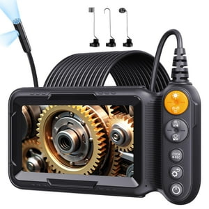 Cámara Endoscópica Hopefox De 5 M Con Doble Lente 1080P Ip67, Impermeable