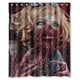thumbnail image 1 of Cortina de ducha de príncipes zombis aterradores y terribles, juego de cortina de baño con ganchos, tamaño 60 x 72 pulgadas, 1 of 3