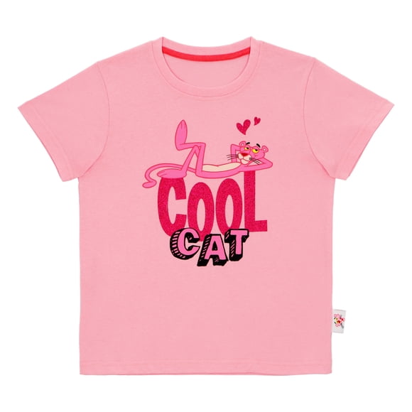Polera Niña Pink Panther Cool Cat