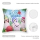 thumbnail image 5 of Badanamu Fundas de almohada de terciopelo con tema, regalos de funda de almohada, decoración para el hogar, cojín de lanzar, regalo de cumpleaños para fans y parejas. 45cm x 45cm., 5 of 6
