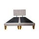 thumbnail image 1 of Cama Dos Plazas Felpa Palo Rosa, 1 of 3