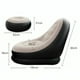 thumbnail image 2 of Sofá Tumbona Inflable Puff Inflable Reposa Pies + Inflador, 2 of 3