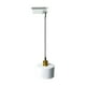 thumbnail image 1 of Lámpara Colgante A Riel Moderna Blanco Morava E-27 Ampolleta Fría, 1 of 3