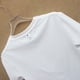 thumbnail image 3 of Camiseta de Mujer de Manga Corta, Camiseta Ajustada de Cuello Redondo, casual y Moderna, top de Mujer de Algodón de color Puro, Blanco Claro, 3 of 7