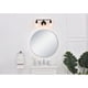 thumbnail image 2 of Aplique de Pared Living District Serif de 3 Luces en Metal Negro, 2 of 6