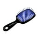 thumbnail image 5 of Peine Para El Cabello Cepillo Para El Cabello Cabello Liso Hueco Portátil Para Cabello Rizado Cabello Largo Mojado Violeta, 5 of 5