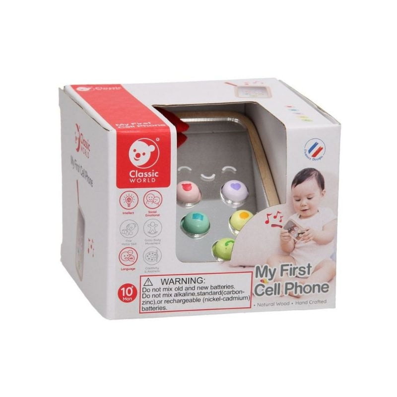 Classic World - Juguete De Madera Celular