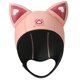 thumbnail image 4 of Orejas De Gato Capucha De Buceo Gorro De Natación Elástico De Neopreno De 3 Mm Para Natación Invierno Adulto Rosa, 4 of 5