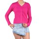 thumbnail image 1 of Sweater Mujer Cardigan Botones Otoño Cuello V Diseño 6013, 1 of 4