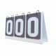 thumbnail image 1 of Flip Scoreboard Tabla Portátil Score Flipper Para Bádminton Voleibol Fútbol Gris, 1 of 3