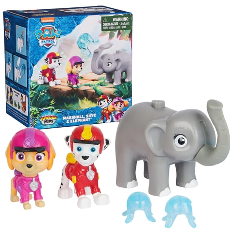 Figuras De Acción Paw Patrol Jungle Pups Marshall Skye