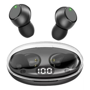 Veat00L - Lc-963 Audífonos Bluetooth 5.3, Batería De Larga Duración, Cancelación Inteligente Del Ruido Enc, Calidad De Sonido Hifi, Diseño De Cápsula Translúcida