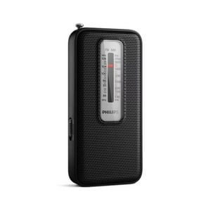Philips - Radio De Bolsillo Portatil Am Fm Negro Tar1506