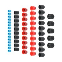 Ioensy - 60 Tapas De Válvula De Aire Acondicionado Automotriz Tapas De Puerto De Carga Del Sistema De Ca