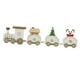 thumbnail image 4 of Juego De Decoración De Tren De Tren De Madera De Navidad Para Escritorio Al Aire Libre Blanco, 4 of 5