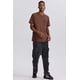 thumbnail image 4 of Polera Hombre Bolsillo Contraste Chocolate, 4 of 4