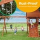 thumbnail image 4 of Colgadores para columpios Jungle Gym Kingdom Heavy Duty, 2 soportes, 4 of 9
