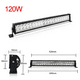 thumbnail image 4 of Barra Luz Led Focos Para Autos Y Camionetas Neblineros 120w, 4 of 4
