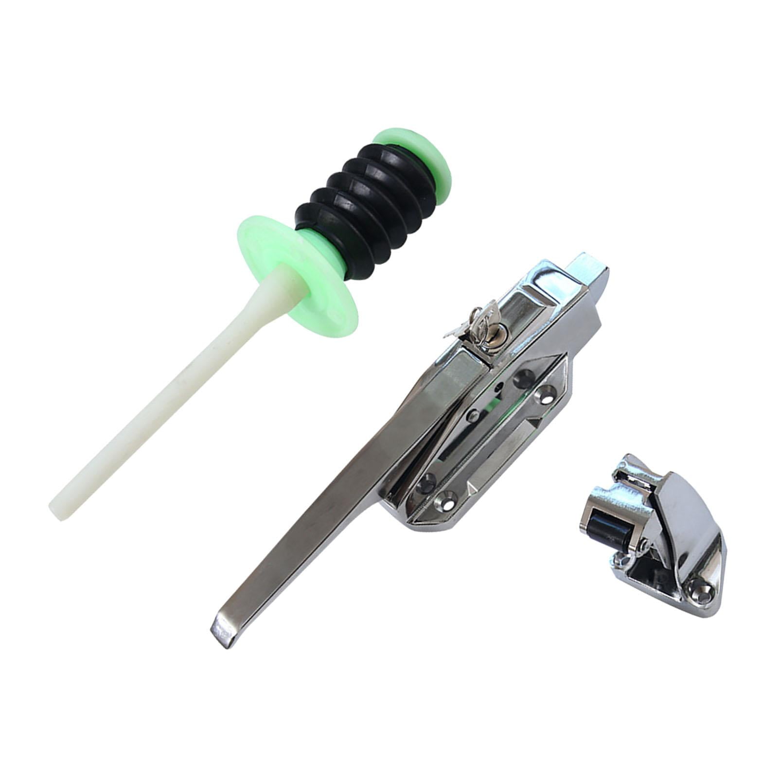 Magideal - Manija De Puerta De Congelador, Pestillo De Puerta De Congelador, Pieza De Reparación, Hardware, Puerta Plana De Refrigerador, Manija De Puerta Comerc