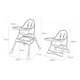 thumbnail image 1 of Silla comer Voyage Snack 2 en 1, 1 of 3