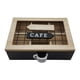 thumbnail image 3 of Caja De Te 6 Divisiones Tapa Con Diseño Decorativa Decohogar, 3 of 7
