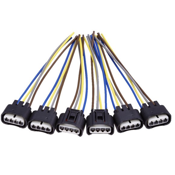 Saihisday 9098011885 Ignition Coil Connector Plug Harness R
