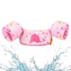 thumbnail image 1 of Chaleco de natación HeySplash para niños de 9 a 23 kg con correa ajustable, color rosa, 1 of 3