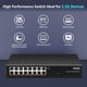 thumbnail image 4 of Switch Ethernet YuanLey YS25-1600 de 16 puertos 2.5G sin ventilador, 4 of 7