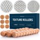 thumbnail image 1 of Rodillos de arcilla Byllstore Pack de 3 (23 cm) + 6 sellos, 1 of 7