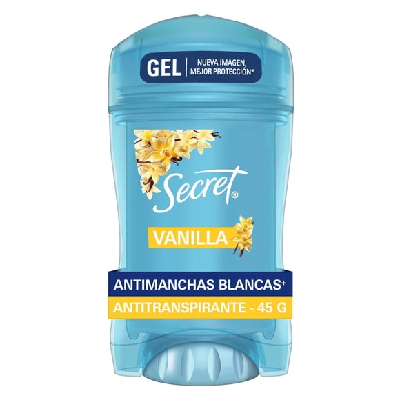 Desodorante Secret Gel Vainilla, 45 gr
