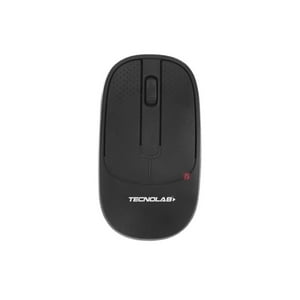 Tecnolab - Mouse Inalámbrico Negro 2.4Ghz Usb - Ps