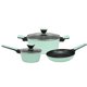 thumbnail image 1 of Batería de Cocina 5 Piezas Lfck-5Pk Aluminio Verde Agua, 1 of 4