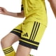 thumbnail image 4 of Pantalones cortos de fútbol adidas Squadra 25 unisex para niños, color amarillo/negro, 4 of 7