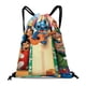 thumbnail image 1 of Lilo y Stitch Mochila de Cuerdas para Deportes y Gimnasio, Bolsa de Cuerdas Resistente al Agua, Bolsa Cinch, 30×40cm, 1 of 6